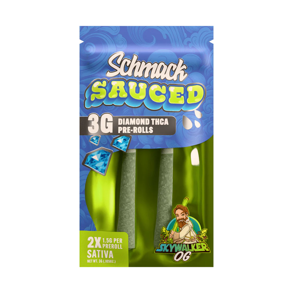 SCHMACK 2CT SAUCED 1.5G PRE-ROLLS