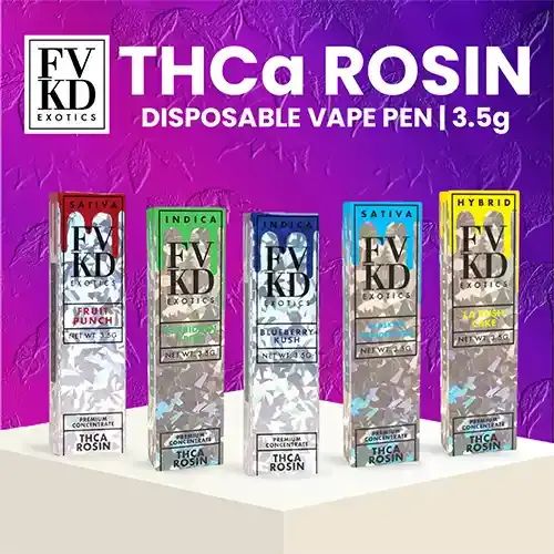 FVKD THCA ROSIN 3.5G DISPOSABLE FVKD THCA ROSIN 3.5G DISPOSABLE
