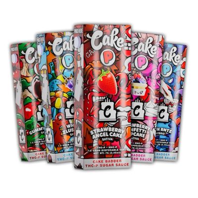 CAKE BADDER THC-P SUGAR SAUCE 7G DISPOSABLE