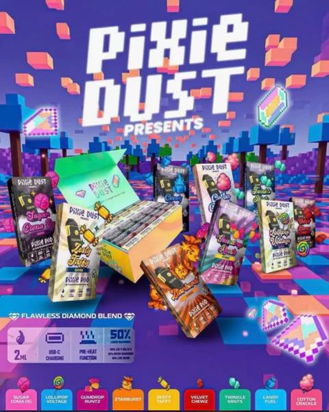 PIXIE DUST 2G THC-A DISPOSABLE PIXIE DUST 2G THC-A DISPOSABLE