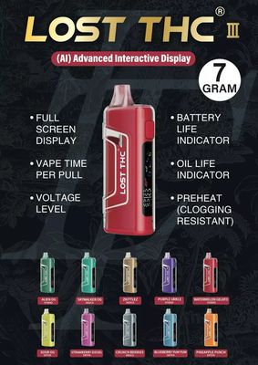 LOST THC-A LIQUID DIAMOND 7G DISPOSABLE