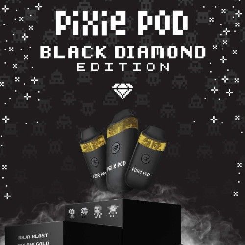 PIXIE POD 4G BLACK DIAMOND EDITION DISPOSABLE PIXIE POD 4G BLACK DIAMOND EDITION DISPOSABLE