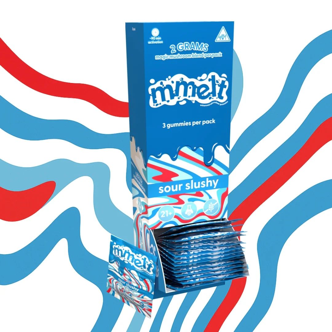 MMELT 2G MUSHROOM 3CT GUMMY BAG