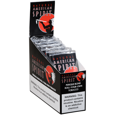 NATURAL AMERICAN SPIRIT BLACK CIGARETTE TOBACCO
