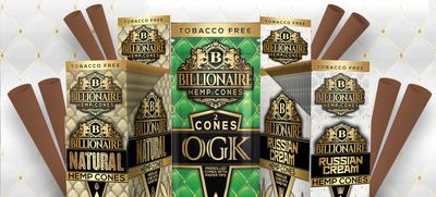 BILLIONAIRE 2CT HEMP CONES BILLIONAIRE 2CT HEMP CONES