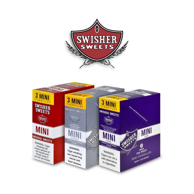 SWISHER 3CT MINI CIGARILLOS SWISHER 3CT MINI CIGARILLOS