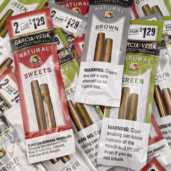 GARCIA Y VEGA 2CT LEAF CIGARS GARCIA Y VEGA 2CT LEAF CIGARS