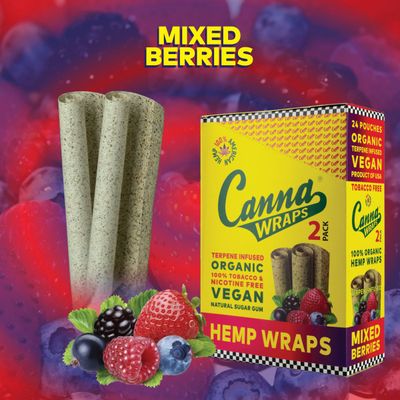 CANNA 2CT ORGANIC HEMP WRAPS CANNA 2CT ORGANIC HEMP WRAPS
