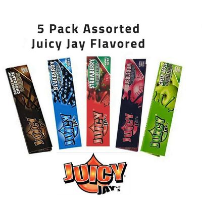 JUICY JAY 1 1/4 FLAVORED ROLLING PAPER JUICY JAY 1 1/4 FLAVORED ROLLING PAPER