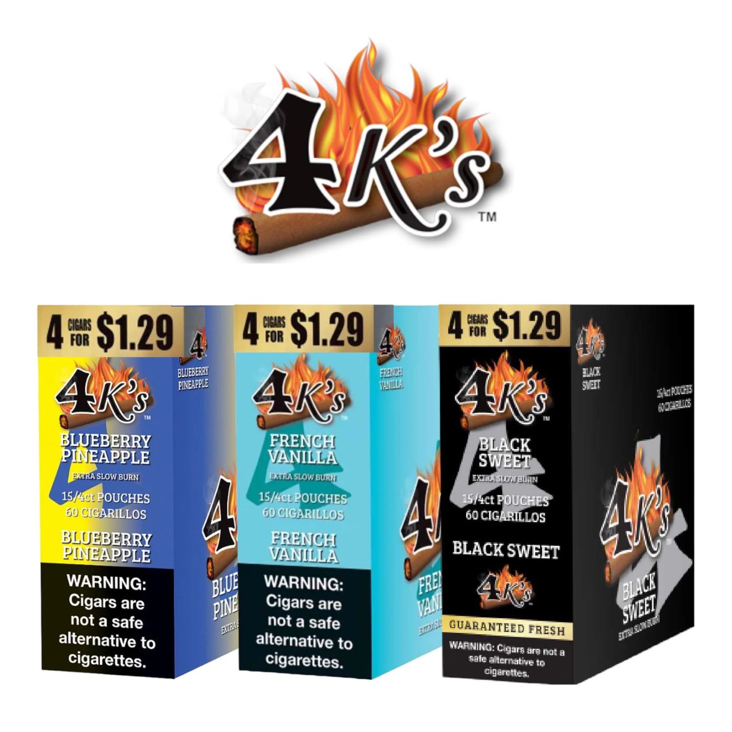 4K'S CIGARILLOS 4CT 4K'S CIGARILLOS 4CT
