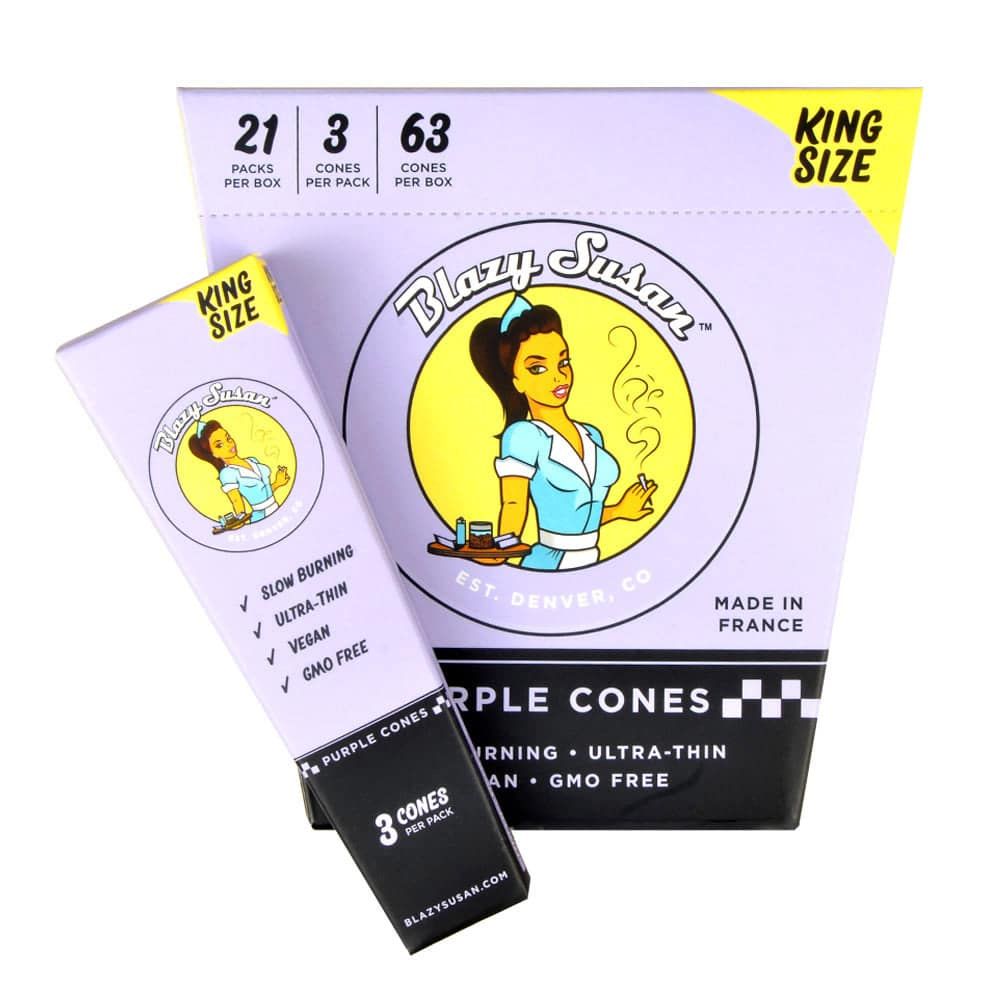 BLAZY SUSAN 3CT KING SIZE CONES BLAZY SUSAN 3CT KING SIZE CONES