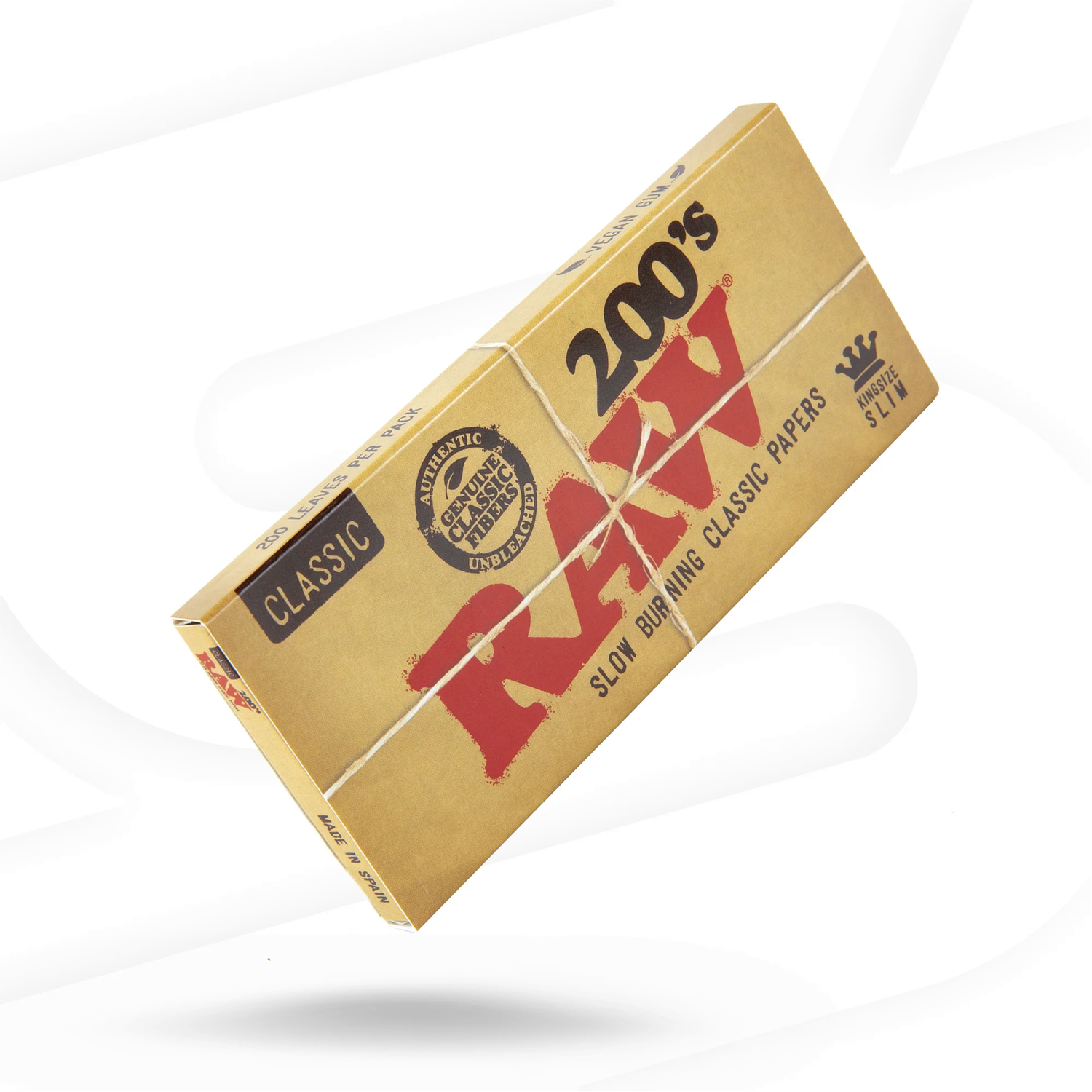 RAW 200'S KING SIZE SLIM CLASSIC ROLLING PAPER RAW 200'S KING SIZE SLIM CLASSIC ROLLING PAPER