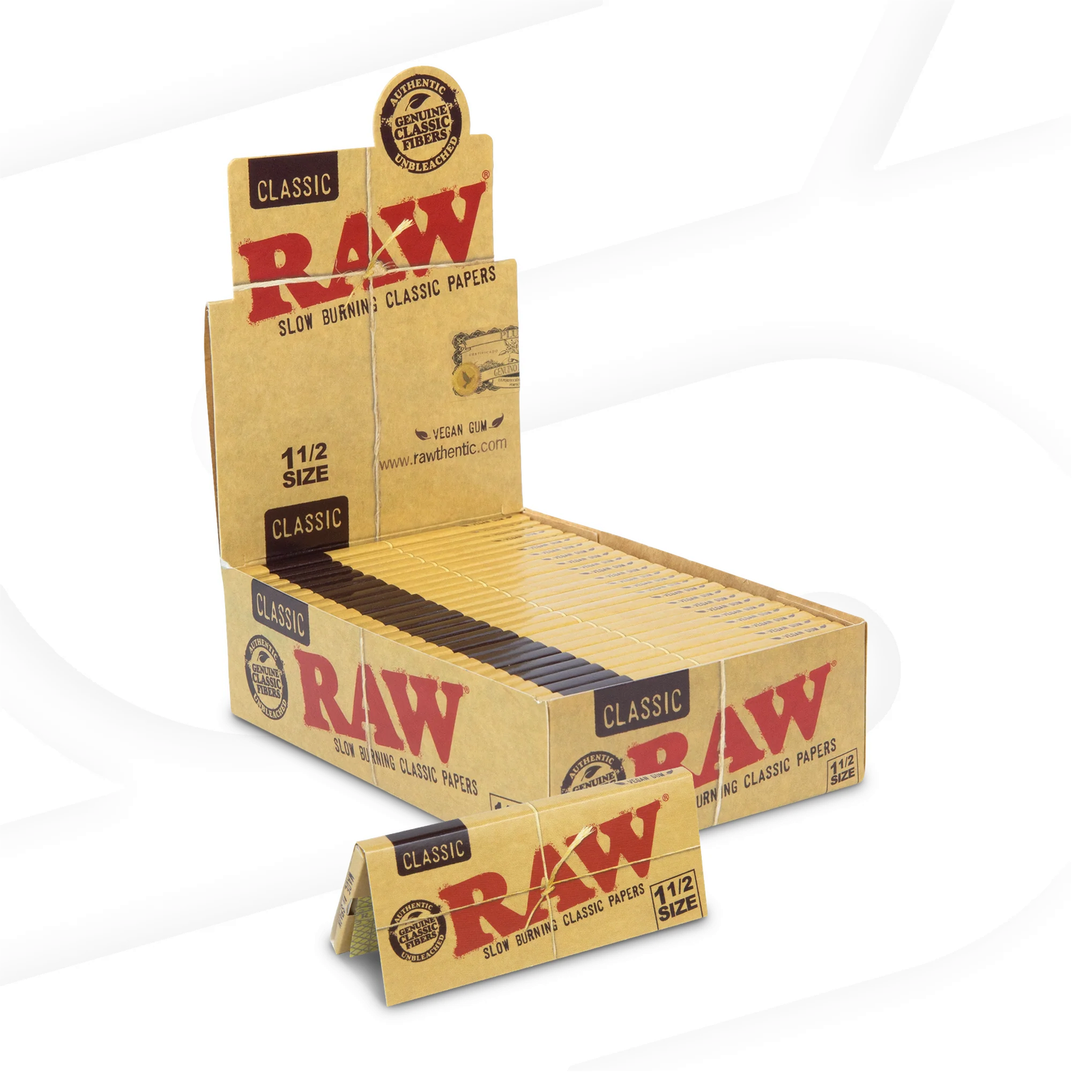 RAW 1 1/2 CLASSIC ROLLING PAPER RAW 1 1/2 CLASSIC ROLLING PAPER