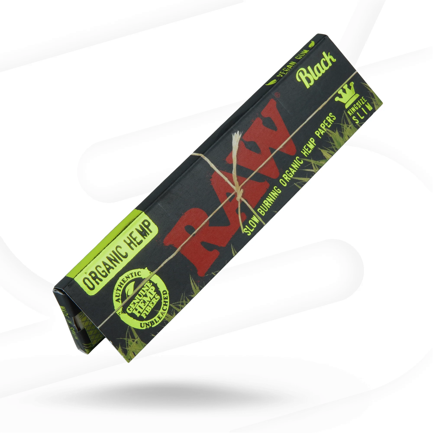 RAW BLACK ORGANIC HEMP KING SIZE SLIM ROLLING PAPER RAW BLACK ORGANIC HEMP KING SIZE SLIM ROLLING PAPER
