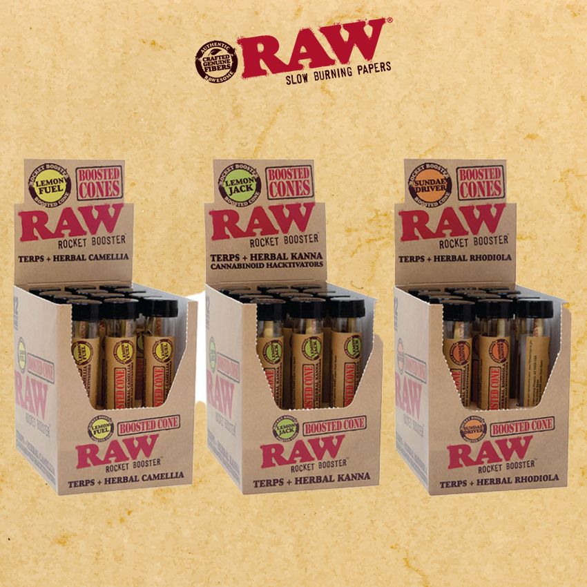 RAW ROCKET BOOSTER BOOSTED CONES