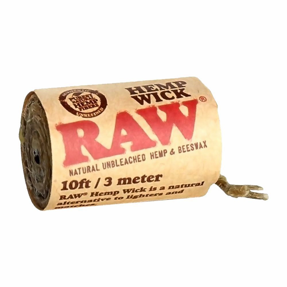 RAW 10FT/3 METER HEMP WICK