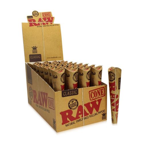 RAW CLASSIC KING SIZE CONES 3CT RAW CLASSIC KING SIZE CONES 3CT