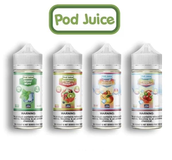 POD JUICE 6MG E-LIQUID 100ML POD JUICE 6MG E-LIQUID 100ML