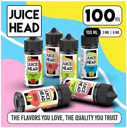 JUICE HEAD 6MG E-LIQUID 100ML