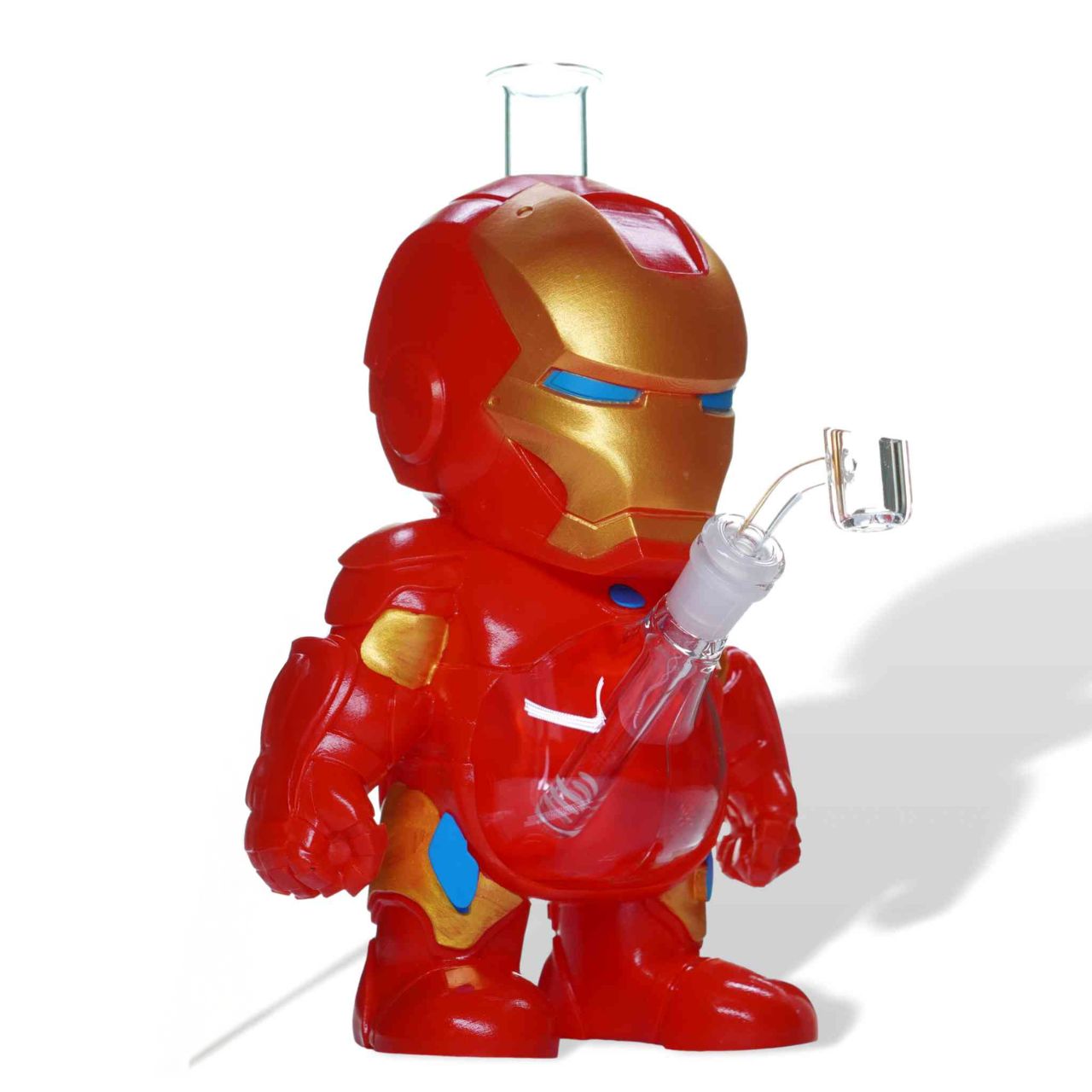 IRON MAN SUPERHERO CHARACTER DESIGN 10" WATER PIPE