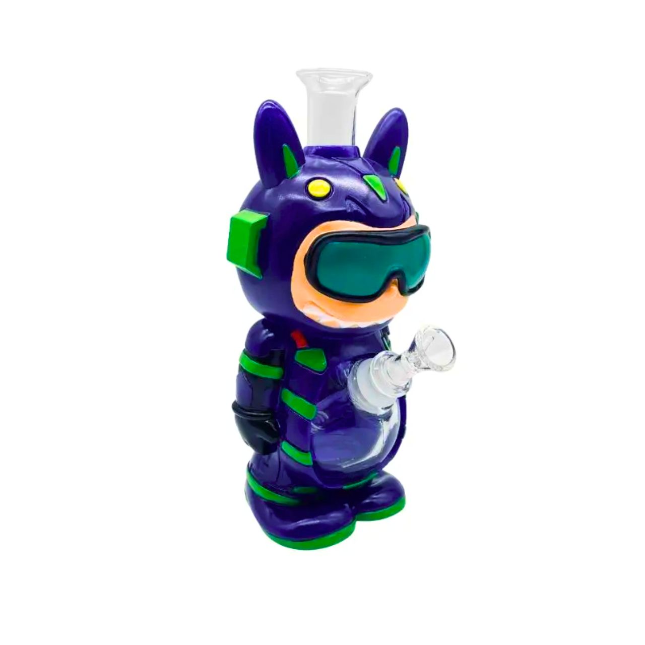LABUBU DESIGN PREMIUM GLASS 9" WATER PIPE