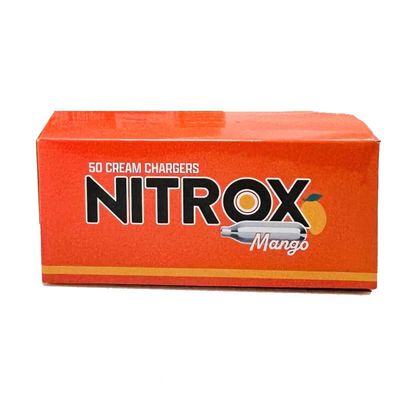 NITROX 8G FLAVORED CREAM CHARGERS 50 COUNT