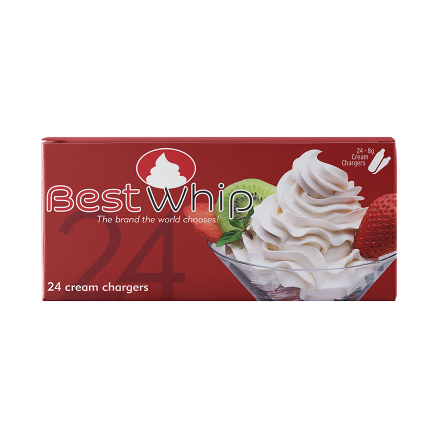 BEST WHIP 8G CREAM CHARGERS 24CT