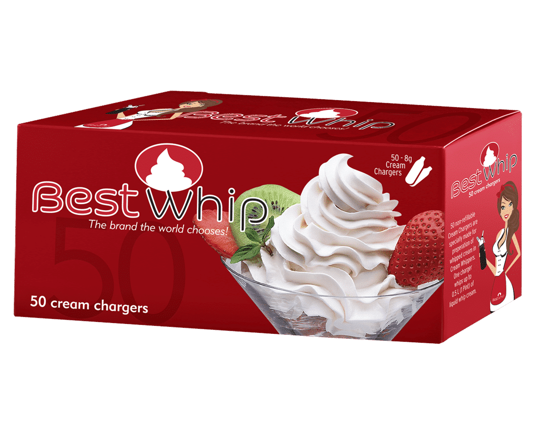 BEST WHIP 8G CREAM CHARGERS 50CT