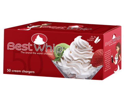 BEST WHIP 8G CREAM CHARGERS 50CT
