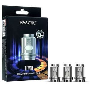 SMOK TFV18 DUAL MESHED 0.15 COIL 3CT