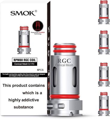 SMOK RPM80 RGC COIL CONICAL MESH 0.17 5CT