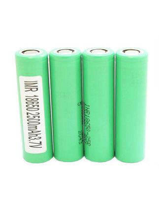 25R 18650 BATTERY 3.7W 2CT