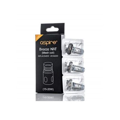ASPIRE BREEZE NXT MESH COIL REPLACEMENT ATOMIZER 15-20W 3CT