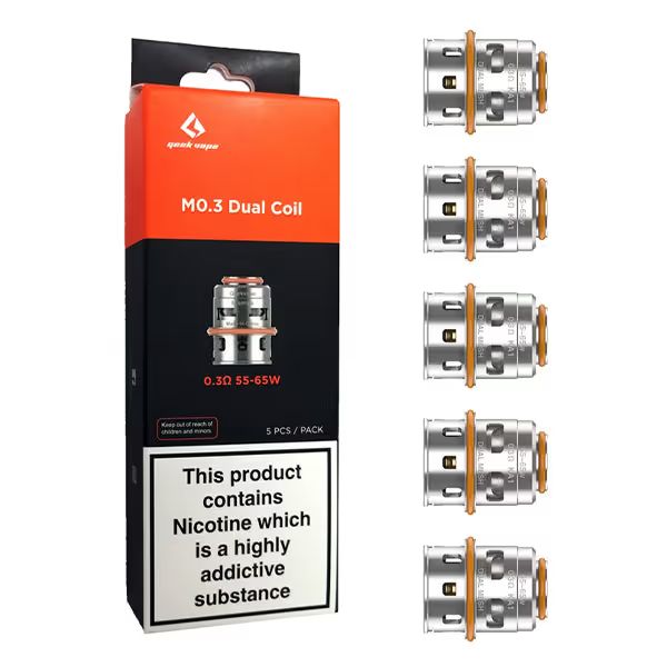 GEEKVAPE M 0.3 DUAL COIL 55-65W 5CT