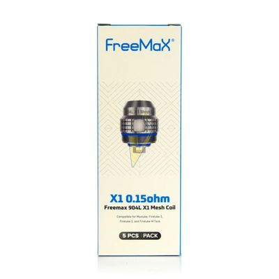 FREEMAX X1 MESH COIL 0.15 OHM 5CT