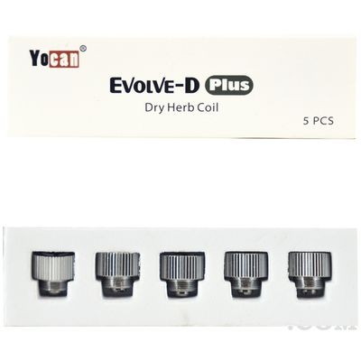 YOCAN EVOLVE-D PLUS DRY HERB COIL 5CT