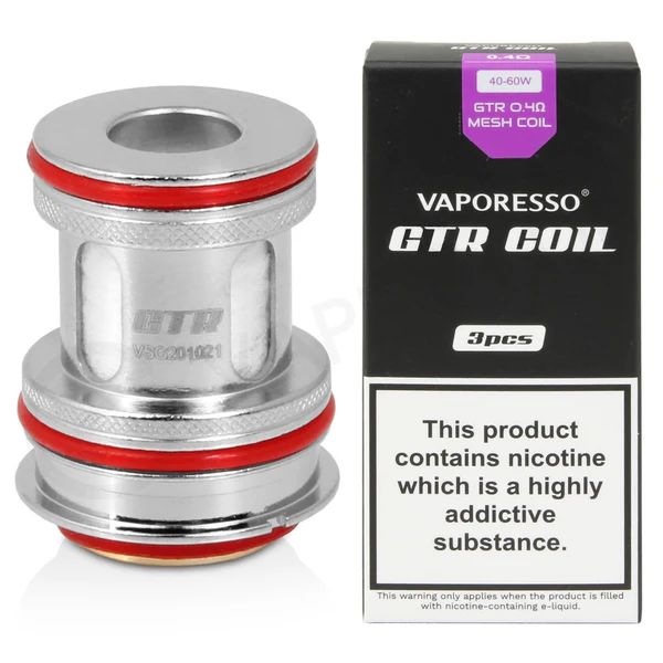 VAPORESSO GTR 0.4 MESH COILS 3CT VAPORESSO GTR 0.4 MESH COILS 3CT