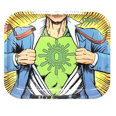 OOZE X-LARGE METAL ROLLING TRAY ASSORTED DESIGNS