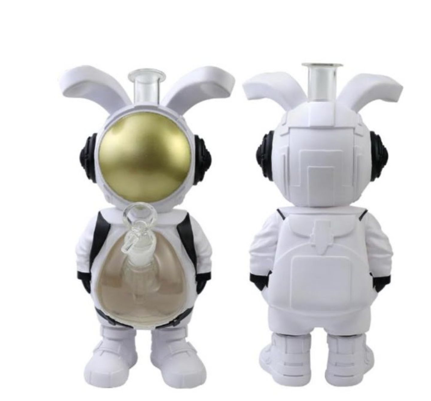 VINYL BACKPACK RABBIT DESIGN 10" PREMIUM WATER PIPE