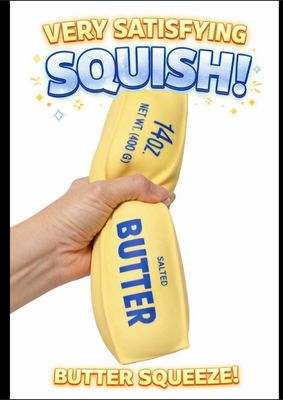 SLOW RISING STRESS BUTTER SQUISHY 14OZ