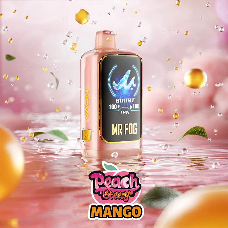 MR FOG NOVA PEACH STEEZY EDITION 36K PUFFS 20ML MR FOG NOVA PEACH STEEZY EDITION 36K PUFFS 20ML