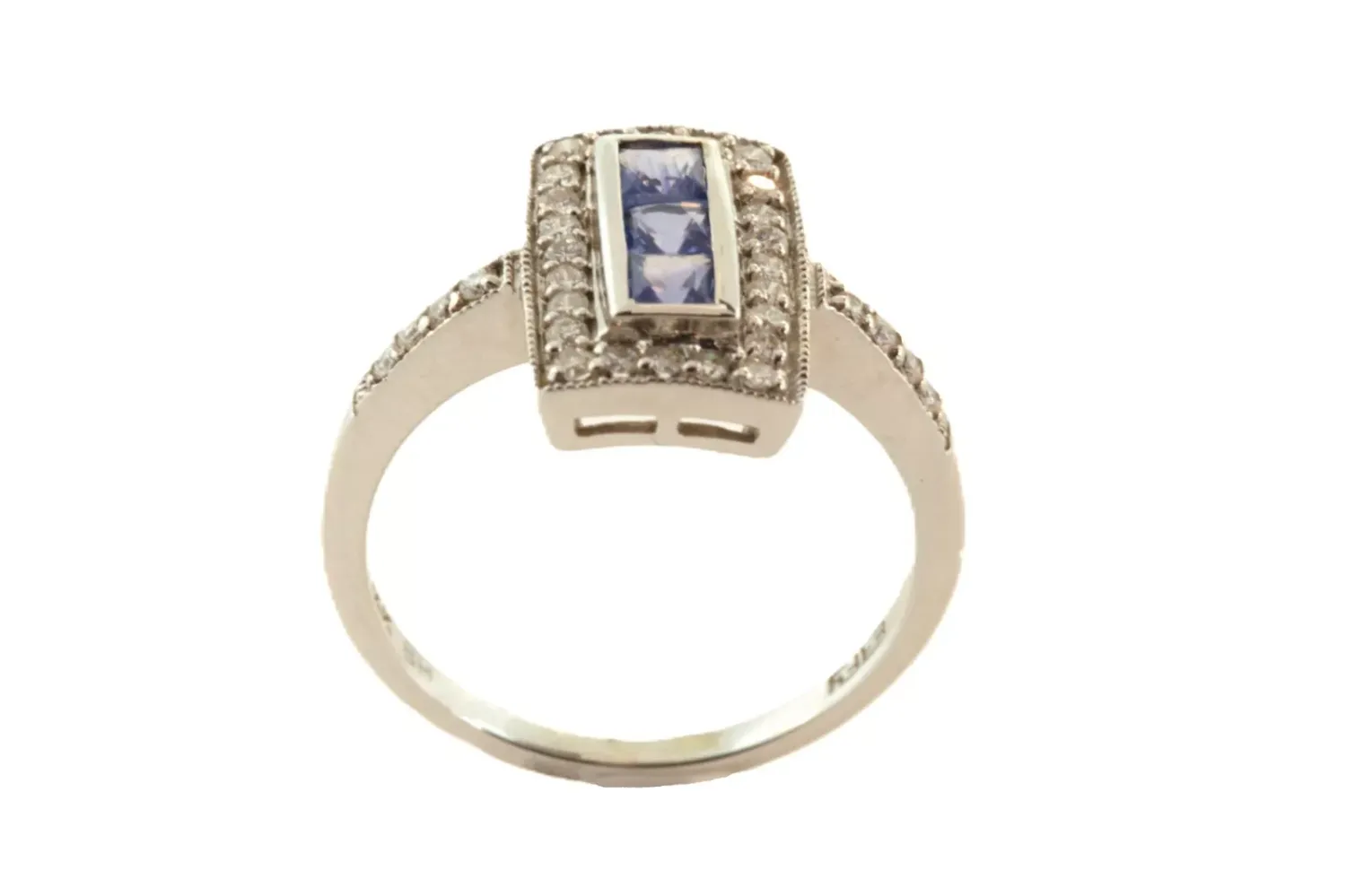 Sapphire and Diamond Fashion Ring