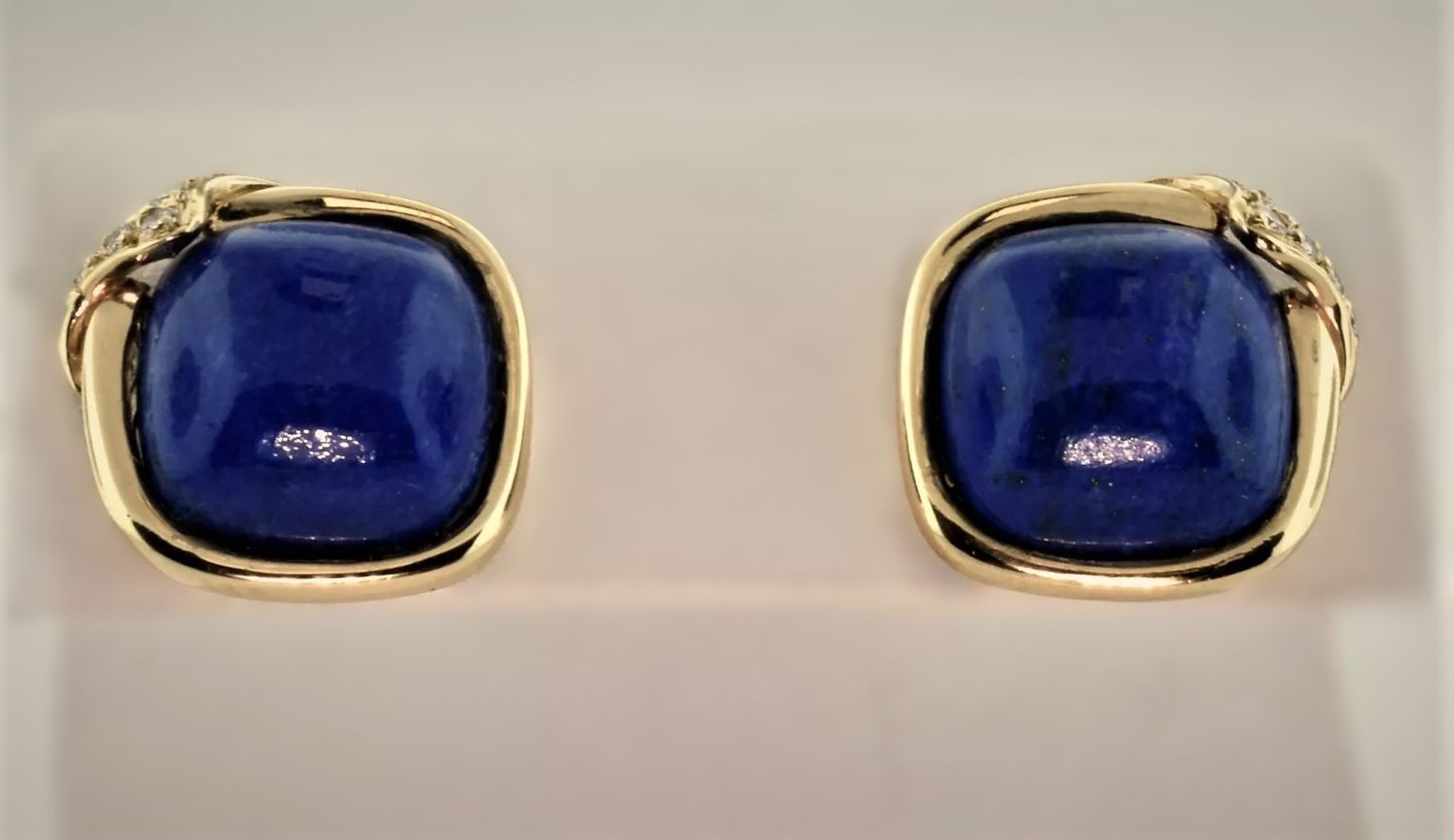 Blue lapis earrings
