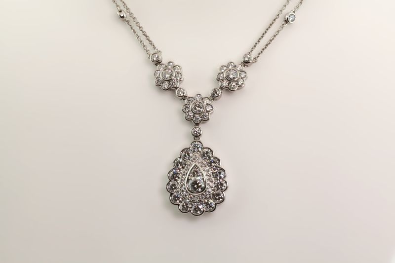 Diamond Drop Necklace