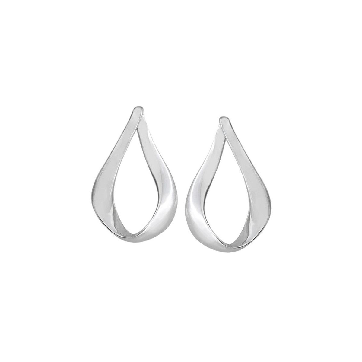LOVE Earrings in Silver