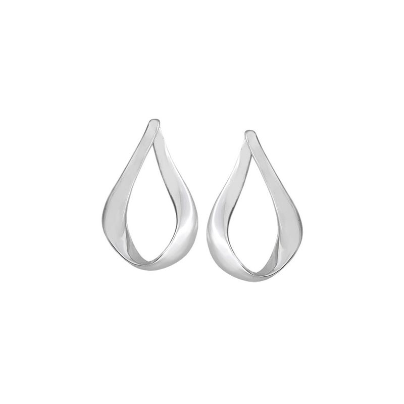 LOVE Earrings in Silver