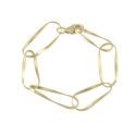 Twist Bracelet in Silver. 18k Gold Vermeil