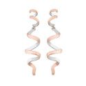 CURLS Earrings in Silver. 18k Gold Vermeil