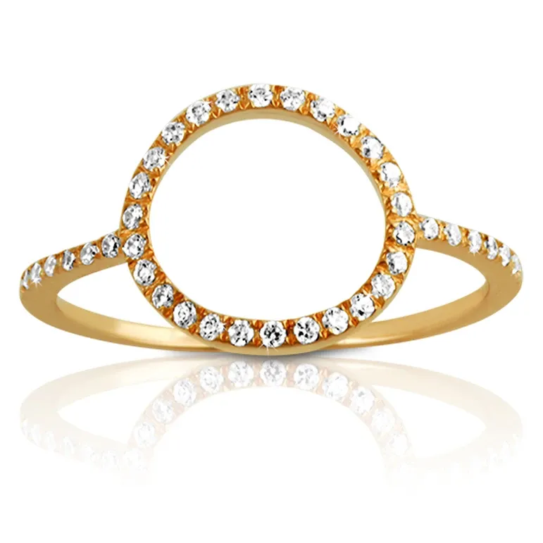 Rose Gold Diamond Fashion Ring