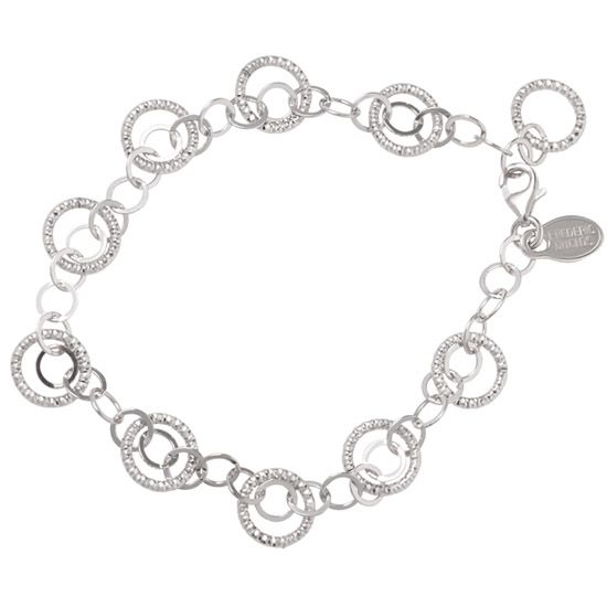 Frederic Duclos Designer Sterling Silver Jewelry, Sterling Silver Kinship Bracelet